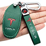 Car Key Fod Cover Case Keyless for Tesla Model S & Model 3 key holder with Tesla