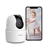 Imou Indoor Security Camera 1080p WiFi Camera (2.4G Only) 360 Degree Home Camera with App, Night Vision, 2-Way Audio, Human Detection, Motion Tracking, Sound Detection, Local & Cloud Storage