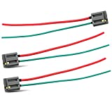 170072 HEI Distributor Connector Wire Harness Pigtail 12v Battery & Tachometer Wiring Harness Pigtail Replacement Compatible with Chevy Cadillac GM Hummer Chevy Yukon and more(3 Pack)