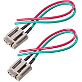 PAGOW 2 Pack 170072 HEI Distributor Pigtail, Wire Electrical Wiring Harness 12V for HEI Distributor Battery and Tachometer Wiring 12V Ignition Coil & Tach Wire Connector Accessories