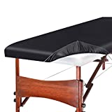 Massage Table Sheets Fitted, Reusable Massage Table Protective Cover Satin, Silky & Wrinkle-Resistant Spa Bed Sheets