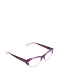 Ray-Ban RX5242 Oval Prescription Eyewear Frames, Violet Faded Opal Pink, 53 mm