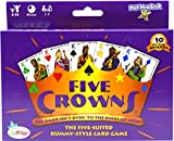 Five Crowns  The Game Isn't Over Until the Kings Go Wild!  5 Suited Rummy-Style Card Game  For Ages 8+