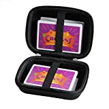 Hermitshell Travel Case for Set Enterprises Five Crowns Card Games (Not Including Cards) (Black)