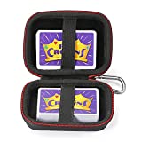 Hard Travel Carrying Case for Set Enterprises Five Crowns Card Games, Protective Storage Bag. (Not Including Cards) - Black