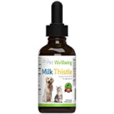 Pet Wellbeing Milk Thistle for Dog Liver Disease - Natural Glycerin Based Milk Thistle for Dogs - 2oz (59ml)