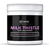 Nature's Pure Edge Milk Thistle Supplement with Real Chicken. Extra Strength Liver and Kidney Detox. Dogs and Cats Love The Taste. Encourages Kidney Stone Prevention and Allergy Relief.