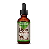 Animal Essentials Liver Defense for Dogs & Cats 1 Fluid Ounce - Made in USA Dandelion & Milk Thistle Liver Support