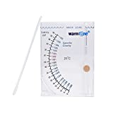 boxtech Aquarium Marine Test, Sea Saltwater Hydrometer, Reef Ocean Hydrometer Salinity Meter for Pool Aquarium Water Salinity Specific Gravity Test