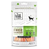 I and love and you Free Ranger No Stink! Natural Grain Free Bully Stix - Low Odor, 100% Beef Pizzle, 6-Inch, Pack of 5