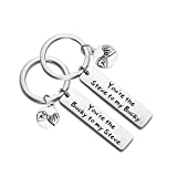 FUTOP Inspired You’re The Steve to My Bucky Keychain Set of 2 (bucky set)