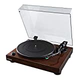 Fluance RT81 Elite High Fidelity Vinyl Turntable Record Player with Audio Technica AT95E Cartridge, Belt Drive, Built-in Preamp, Adjustable Counterweight, Solid Wood Plinth - Walnut