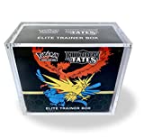 The Hobby Lair Deluxe Acrylic Case Compatible with Pokemon Elite Trainer Boxes | Magnetic Easy Top Loading | Thick 6mm Protection