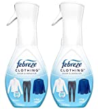 Febreze Clothing Odor Eliminator, Crisp Clean Scent, 15 Fl Oz (2 Pack)