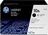 HP LaserJet 10A Print Cartridge (Dual Pack) Q2610D