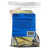 K&S Precision Metals 707 Sizes and Shapes Assortment, Cut-Off Pieces of Brass, Copper, Aluminum, and/or Stainless Steel, Made in The USA