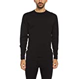 Minus33 Merino Wool 707 Yukon Men's Expedition Crew Black Large