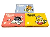 Travel Pocket Tissues Packs (Soft Pack) 70 Counts Each 3packs, 210 Tissues Total, cute character tissue for kid, school, travel, camping, office, car