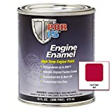 POR-15 Classic Ford Red Engine Enamel - 1 pt. - High Temp Engine Paint - Guaranteed Not To Burn Off