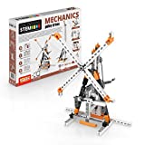Engino Discovering STEM Mechanics Pulley Drives | 8 Working Models | Illustrated Instruction Manual | Theory & Facts | Experimental Activities | STEM Construction Kit