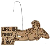 Jeff Goldblum Christmas Ornament | Life, Uh. Finds a Way Wood Laser Cut Holiday Decoration