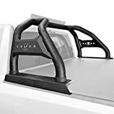 Tyger Auto TG-SB7C88138 Sport Bar Fits 2015-2021 Chevy Silverado GMC Sierra 1500 / 2500HD / 3500HD Fleetside | Textured Black | Light Mount | Roll Bar