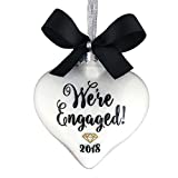 We're Engaged Ornament, Couples Engagement Gifts, Newly Engaged Gifts, Engagement Ornament 2021 Personalized