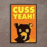 Fantastic Mr. Fox Poster, Cuss Yeah! Poster or Framed Print