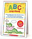 Scholastic Classroom Resources ABC Sing-Along Flip Chart, multicolor (SC978439)