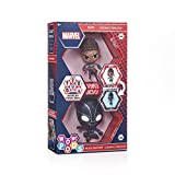 WOW! PODS Avengers Collection - Wakanda Forever Black Panther and Shuri | Superhero Light-Up Bobble-Head Figures | Official Marvel Collectable Toys & Gifts,Black Panther & Shuri,4 inches