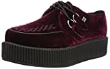 T.U.K. Unisex V8463 Creeper Oxford,Burgundy,10 M US