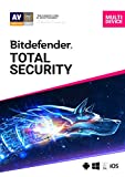 Bitdefender Total Security - 10 Devices | 2 year Subscription | PC/MAC |Activation Code by email