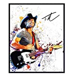 Tim McGraw Unframed Wall Art Print - Great Gift for Music, Rock n Roll and Country Music - Cool Home Decor - Ready to Frame (8x10) Vintage Photo