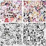 200PCS Anime Sexy Girl Stickers for Adults,Hentai Waifu Stickers for Laptop Water Bottle Phone Computer Teens