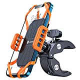 andobil Bike Phone Mount, [Super Secure on Bumpy Road] Motorcycle Phone Mount Universal Handlebar Bicycle Cell Phone Holder ATV Scooter Fit for iPhone 13 12 11 Pro Max Xs 8 Galaxy S20 Note9 All Phones