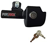 Pop & Lock  Manual Tailgate Lock for Chevy Silverado and GMC Sierra, Fits 1999 to 2007 Models (Black, PL1100)