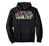 Star Wars Classic Movie Poster Logo Graphic Hoodie