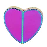 Heart-Shaped Dual-Purpose Deformed Lighter, USB Rechargeable Electronic Lighter, Gas-Electric Hybrid, with Windproof Flame Butane Love Lighter, Creative Cigarette Lighter Personalized Gift