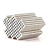 200 Pieces 3x1mm + 250 Pcs 2x1 mm DIY Refrigerators Magnets for Fridge Door Whiteboard Map Bulletin Boards