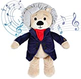 Vosego Ludwig Van Beethoven Virtuoso Bear | 40 mins Classical Music for Babies | 15″ Award Winning Musical Soft Toy | Educational Toy for Infants Kids Adults