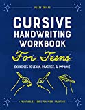 Cursive Handwriting Workbook for Teens: Exercises to Learn, Practice, and Improve