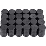 Anpro 120 Pcs Strong Ceramic Industrial Magnets Hobby Craft Magnets-11/16 Inch (18mm) Round Magnet Disc for Refrigerator Button DIY Cup Tiny Magnet Craft Hobbies, Science Projects & School Crafts
