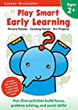 Play Smart Early Learning Age 2+: Preschool Activity Workbook with Stickers for Toddlers Ages 2, 3, 4: Learn Essential First Skills: Tracing, Coloring, Shapes (Full Color Pages)