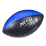 Nerf Pro Grip Football -- Classic Foam Ball -- Easy to Catch and Throw -- Great for Indoor and Outdoor Play -- Blue