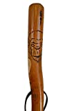 Walking Stick with you Choice of Hand-carved Image: Bear, Wolf, Lion, Horse, Deer, Elephant or Monkey.