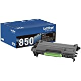Brother Genuine High Yield Toner Cartridge, TN850, Replacement Black Toner, Page Yield Up To 8, 000 Pages, Amazon Dash Replenishment Cartridge