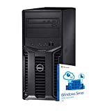 Dell PowerEdge T110 II Tower Server, Xeon E3-1220, 32GB DDR3, 8TB, PERC 6i RAID, DVD-ROM, Windows Server 2016 (Renewed)
