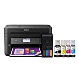 Epson WorkForce ET-3750 EcoTank Wireless Color All-in-One Supertank Printer with Scanner, Copier and Ethernet