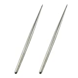 Tegg Ceramic Sculpting Set 2PCS Stainless Steel Pins Needles Detail Tool for Pottery Modeling Carving Clay