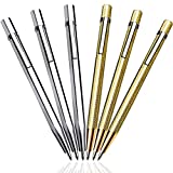 Tungsten Carbide Tip Scribe, Metal Etching Pen Carve Engraver Scriber Tools for Stainless Steel, Ceramics, Glass, Metal Sheet and Gold/Welding(6 Pack)